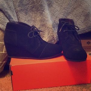 Bobs wedge booties